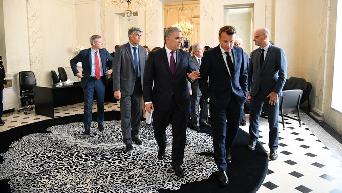 VIDEO: Presidentes de Colombia y Francia abordaron la cooperación en lucha contra el narcotráfico