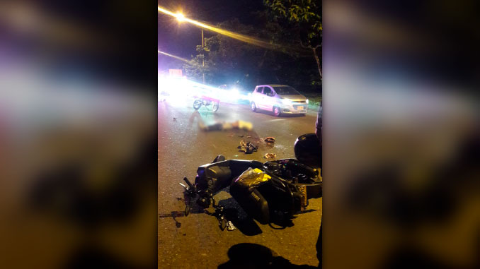 EN VIDEO: ¡Terrible accidente! Un motociclista terminó ‘aplastado’ por un camión en la Regional