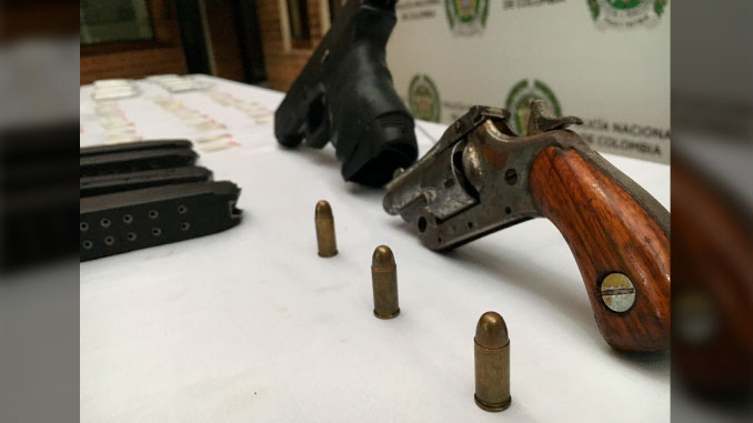 Duro golpe al grupo delincuencial ‘Cotranal’. Foto cortesía Policía Metropolitana.