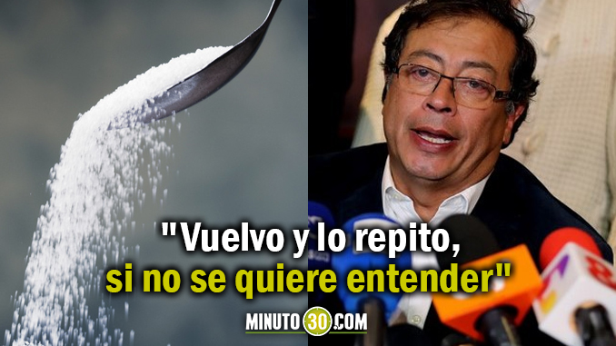 A pesar de las críticas, Gustavo Petro insistió en que el azúcar “es la droga más peligrosa de la historia”
