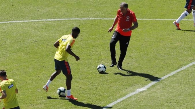 Entrenamiento de Colombia