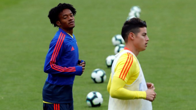 Mateus Uribe y Cuadrado están convencidos que el partido ante Argentina será clave en la Copa América 2 colombia2