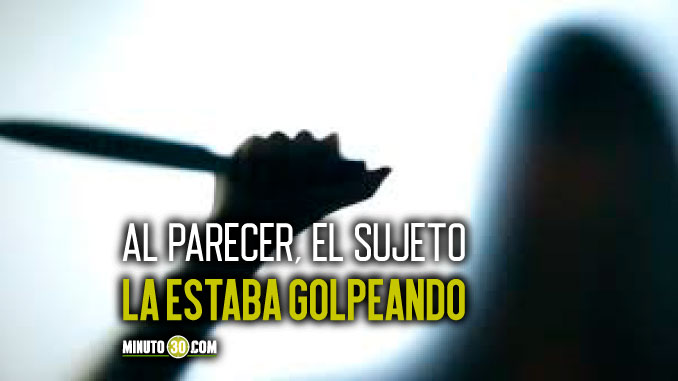 Una mujer mató a su esposo de una puñalada en la pierna