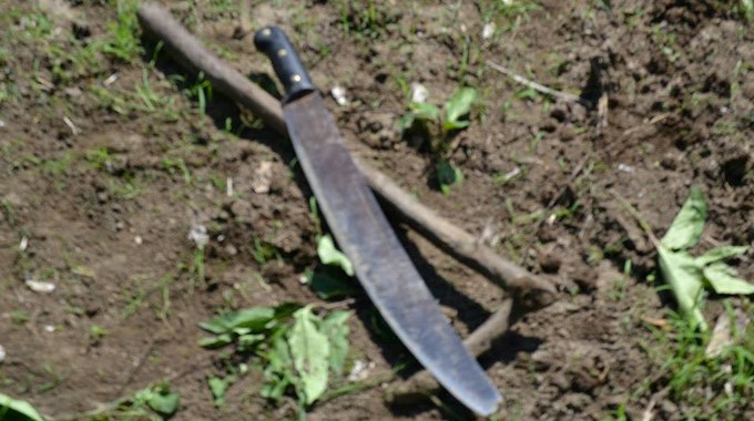 Sujeto mató a machetazos a su bebé cuando intentaba atacar a su ex pareja