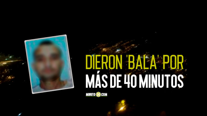 VIDEO: Con pólvora y ráfagas de fusil recibieron en La Sierra el cuerpo de alias ‘Turrón’, abatido por las autoridades