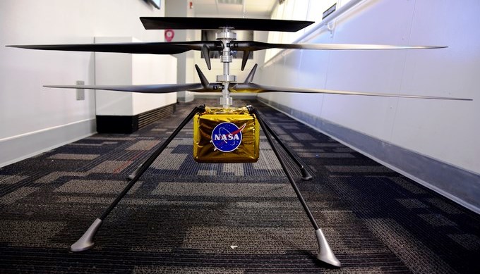 Este es el helicóptero con el que NASA quiere sobrevolar Marte