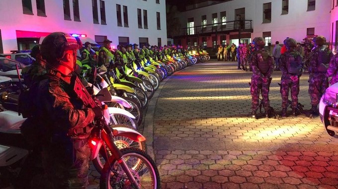 FOTOS Y VIDEO: La Policía reforzó la seguridad en zonas con altos índices de homicidios en Bello