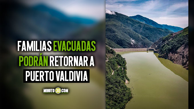 Autoridades modificaron estado de alerta aguas abajo de la presa de Hidroituango 