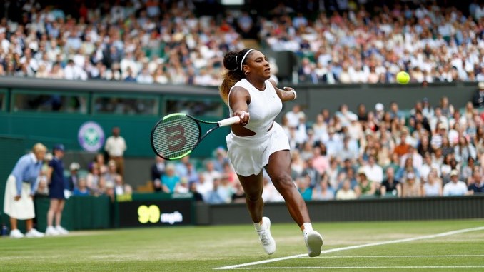 Serena Williams avanzó a semifinales de Wimbledon aunque fue multada 1 Serena williams wimbledon
