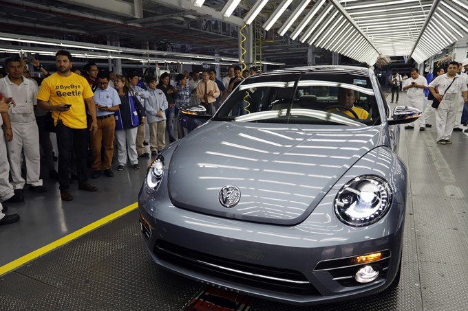 Volkswagen se despide de la producción de su emblemático Beetle en México
