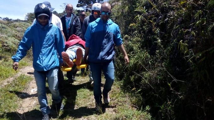 Fotos: En otro accidente en parapente, un hombre resultó herido en San Félix