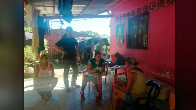 EPM entregó materiales para reparar casas en desuso por alerta aguas abajo de Hidroituango. Foto cortesía.