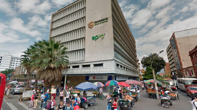 Contraloría de Medellín. Foto tomada de Google maps para ilustrar la noticia.