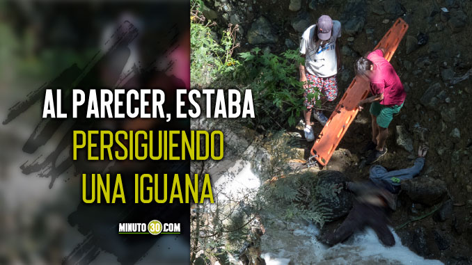 EN FOTOS: Así fue la recuperación del cuerpo del joven que cayó a una quebrada en El Popular