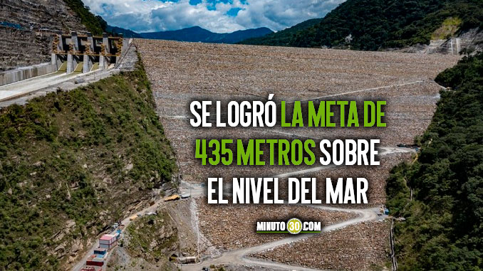 EN FOTOS: Epm ya terminó la construcción de la presa de Hidroituango y alcanzó la cota final