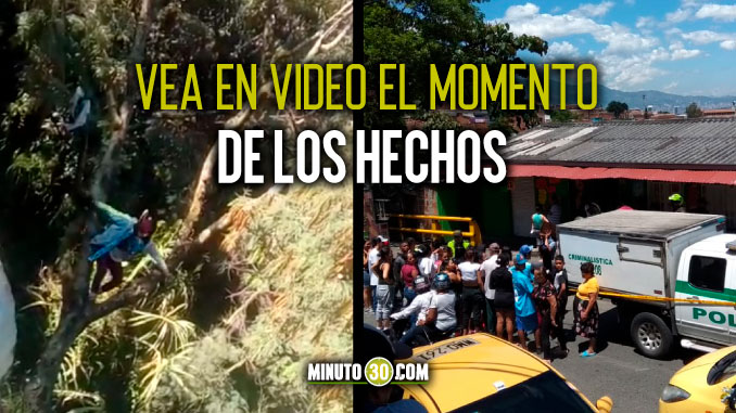EN FOTOS Y VIDEO: ¡Terrible! Por perseguir una iguana, joven murió al caer de 30 metros de altura en El Popular