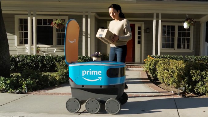 Video: Amazon ya inició la segunda fase de pruebas con Scout, su nuevo robot de entregas