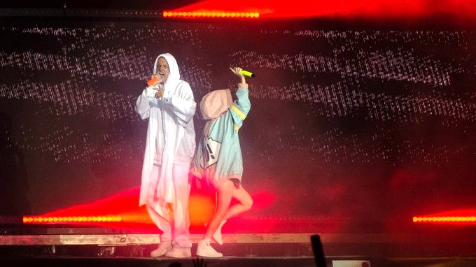 El dúo de música electrónica Die Antwoord