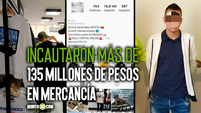 EN FOTOS: En Envigado incautaron mercancía 'chiviada' y de contrabando que vendían por redes sociales 1 En Envigado incautaron mercancia chiviada y de contrabando que vendian por redes sociales