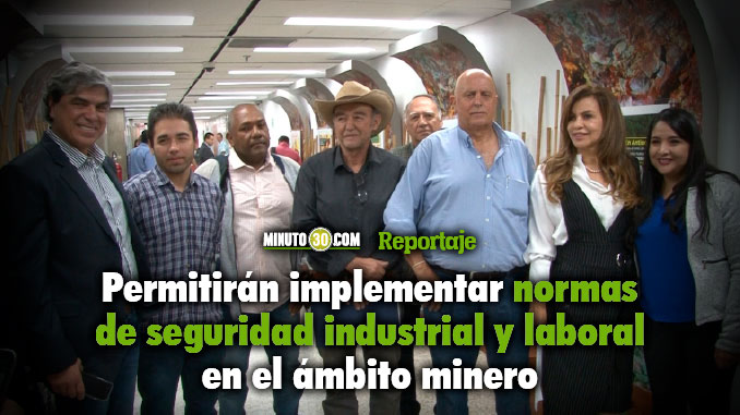Antioquia entregó 8 contratos de concesión minera promoviendo formalización de pequeños mineros