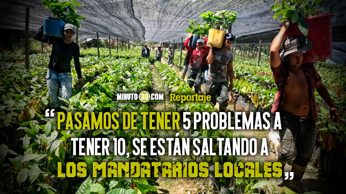 Gobernador manifestó su descontento con el Gobierno Nacional en la ejecución de acuerdos posconflicto en Antioquia