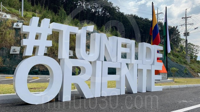 El Túnel de Oriente fue entregado a la comunidad antioqueña