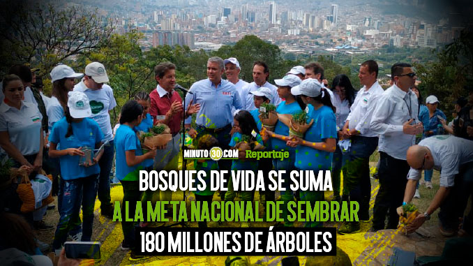 En la Gran Sembratón de Antioquia se sembrarán más de 200 mil árboles