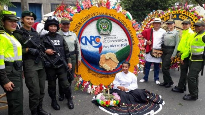 1.200 policías están encargados de reforzar la seguridad en Medellín durante la Feria de las Flores