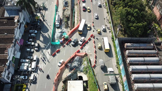 ¡Se acabaron los plazos! Metroplús informó que contratista solo entregó el 55.9% de la obra de la Calle 12 Sur