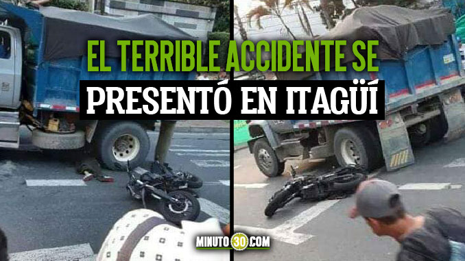 FOTOS: ¡Qué tragedia! Una niña de 7 años iba en una moto con su papá y terminó sin vida bajo las llantas de una volqueta