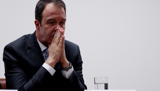 En la imagen, el gerente de la Empresa Metro de Bogotá (EMB), Andrés Escobar. EFE/Leonardo Muñoz/Archivo