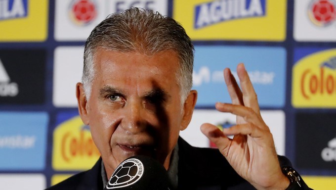 Queiroz espera que James sea feliz y pueda jugar en el Real Madrid