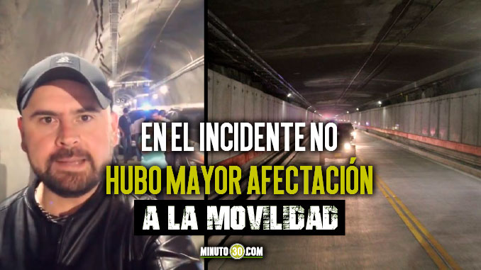 EN VIDEO: “Muy salados”, el humorista Ricardo Quevedo protagonizó el primer choque en el Túnel de Oriente