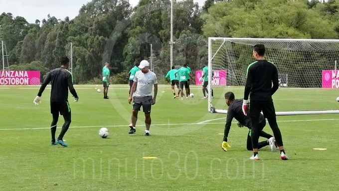 Atlético Nacional entrenamiento de porteros Guarne