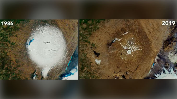 VIDEO: La Nasa revela imágenes aéreas de la desaparición de un enorme glaciar