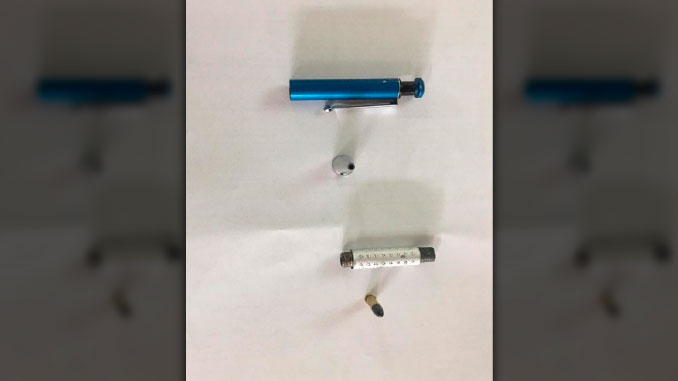 Encontraron lapicero arma en inmediaciones de la Avenida Regional 1 lapicero arma