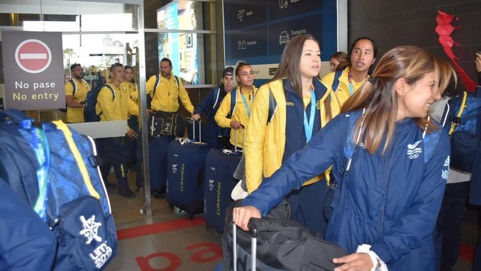 Las campeonas Panamericanas ya llegaron al país 1 seleccion colombia femenina panamericanos1