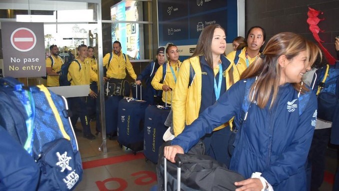 Las campeonas Panamericanas ya llegaron al país