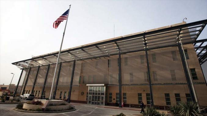 Dos misiles cayeron cerca a la embajada de Estados Unidos en Bagdad