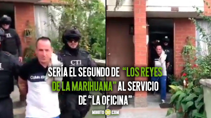 EN VIDEO: Cayó alias “El Patrón”, presunto cabecilla de banda criminal ‘Los Reyes de la Marihuana’ 1 Asegurado presunto cabecilla de banda criminal Los Reyes de la Marihuana