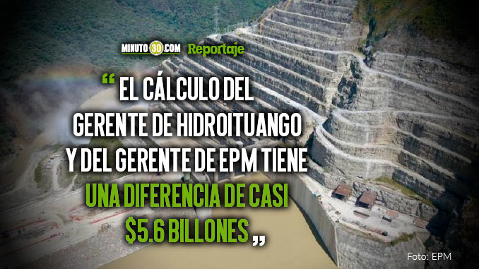 “Aún no se conoce con exactitud el costo del contrato inicial de Hidroituango”: Pérez Gutiérrez