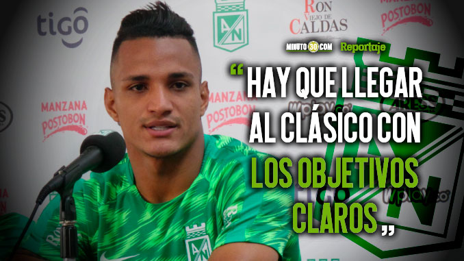 Brayan Rovira una de las fichas que utilizaría Juan Carlos Osorio para el clásico antioqueño