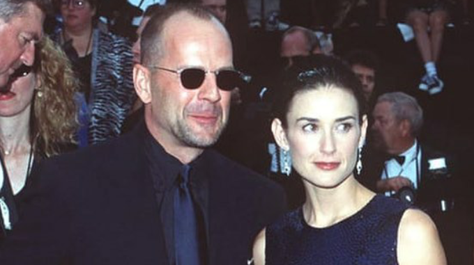 Bruce Willis también cayó en el polémico libro de Demi Moore: “Inside Out”