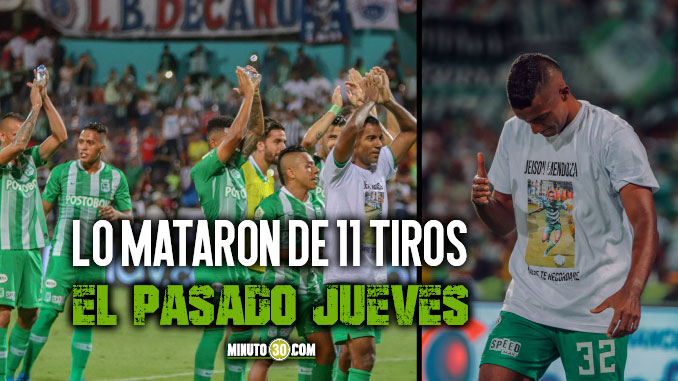 FOTOS: Entre lágrimas Mafla le dedicó el triunfo en el clásico al hermano del futbolista Stiven Mendoza