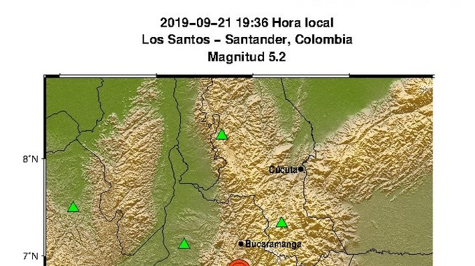 ¡No está loco, sí tembló! Reportan fuerte sismo en Santander, pero en Medellín se alcanzó a sentir