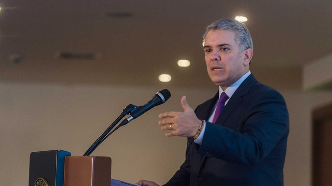 El presidente de la Republica Ivan Duque Marquez intervencion publica noticias