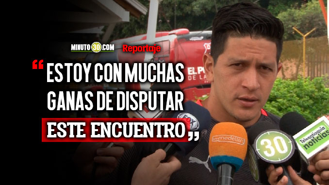 Germán Cano ya está “muy bien” y espera demostrarlo con goles ante Millonarios