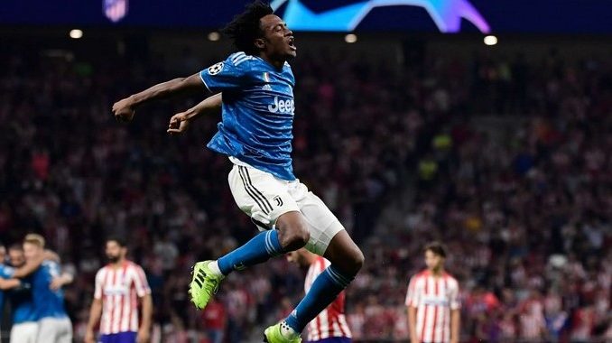 Gol de Juan Guillermo Cuadrado ante Atletico de Madrid en la Champions