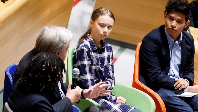Greta Thunberg y jóvenes activistas denunciaron en ONU la inacción ante el cambio climático