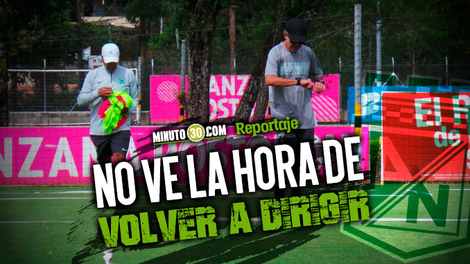 Juan Carlos Osorio está ansioso de estar de nuevo en la raya, contó Páez